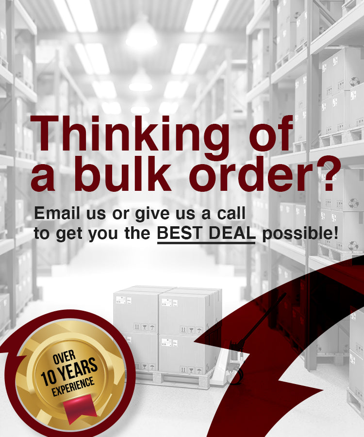 South Texas Breakers offers great deals on bulk orders. Contact us today at email sales@stxbreakers.com or give us a call at (956) 290-9731