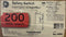 New GE HEAVY DUTY 200A SAFETY SWITCH SS
