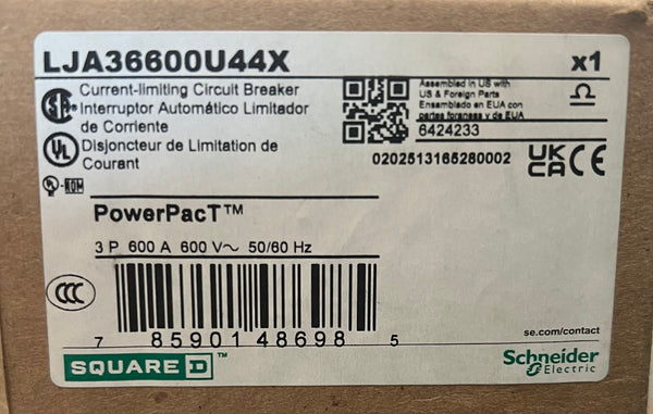 New Square D ILINE LJA36600U44X