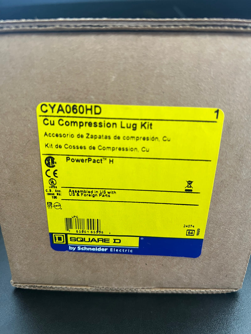 New Square D Cu Compression Lug Kit