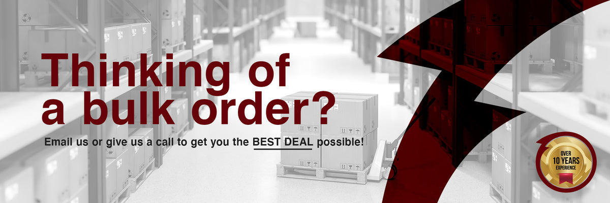 South Texas Breakers offers great deals on bulk orders. Contact us today at email sales@stxbreakers.com or give us a call at (956) 290-9731