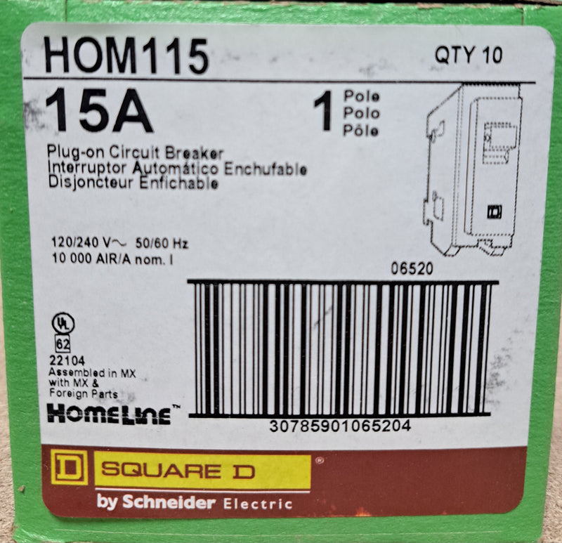 New Square D HOM115