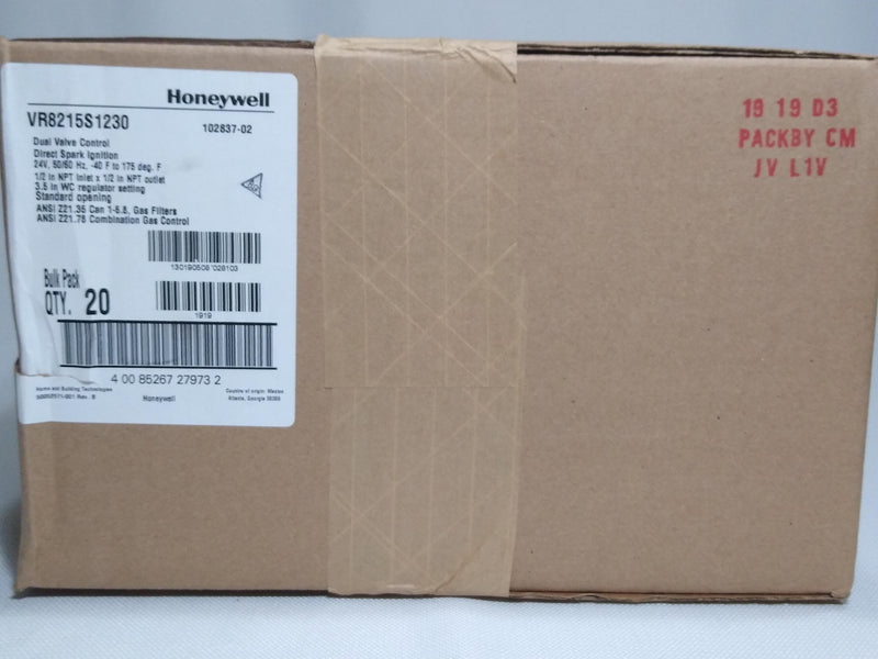 NEW Honeywell VR8215S1230 Bulk Pack qty. 20